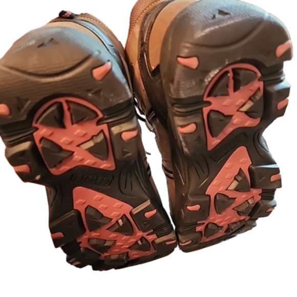 Men's Brown Lace Up Reinforced Toe Waterproof Hiking Boots Alpine Design, NIB - Picture 6 of 11